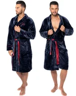 Szlafroki damskie - Tutumi Szlafrok Roger Navy Red Men - miniaturka - grafika 1