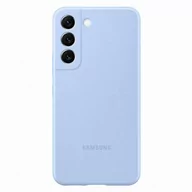 Etui i futerały do telefonów - Samsung Etui Silicone Cover do Galaxy S22 EF-PS901TLEGWW Niebieski - miniaturka - grafika 1