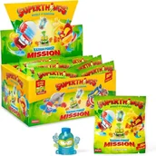Figurki dla dzieci - Super Things Seria 15 Zings KAZOOM Power Mission BOX 25 Saszetek - miniaturka - grafika 1