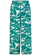 Spodnie damskie - Sublevel Spodnie w kolorze turkusowo-białym - miniaturka - grafika 1