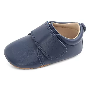 Dotty Fish Buciki do nauki chodzenia dla chłopców, granatowy, 22 EU - Buty dla chłopców - miniaturka - grafika 1