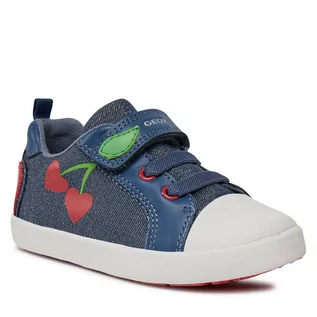 Buty dla dziewczynek - Sneakersy Geox B Kilwi Girl B45D5B 00954 C4327 S Avio/Red - grafika 1