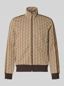 Bluzy męskie - Bluza rozpinana o kroju regular fit z dodatkiem bawełny - miniaturka - grafika 1