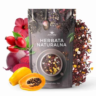 Herbata owocowa Świąteczny Mazurek 100g podziękowanie na PREZENT hibiskus - Herbata - miniaturka - grafika 1