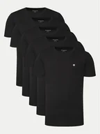 Koszulki męskie - Jack&Jones T-Shirt Brody 12190468 Czarny Regular Fit - miniaturka - grafika 1