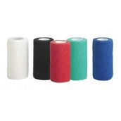 Apteczki i materiały opatrunkowe - StokBan 10 x 450cm-łapki na niebieskim Bandaż elastyczny samoprzylepny - miniaturka - grafika 1