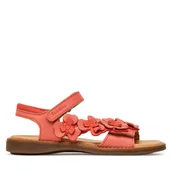 Buty dla dziewczynek - Sandały Froddo Lore Flos G3150272-4 S Koralowy - miniaturka - grafika 1