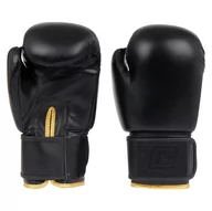Rękawice bokserskie - Energetics, Rękawice bokserskie, Leather TN 225543, czarny, rozmiar 10 - miniaturka - grafika 1