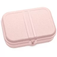 Pozostałe akcesoria kuchenne - Koziol Lunchbox Organic Pascal Z Separatorem Różowy 23,2x16,6 - miniaturka - grafika 1