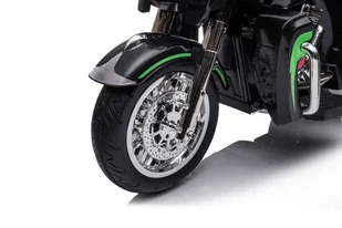 Motor Na Akumulator Trójkołowy Goldwing Czarny - Pojazdy elektryczne dla dzieci - miniaturka - grafika 12