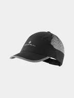 Czapki i chusty sportowe męskie - RONHILL Czapka biegowa REFLECT CAP black/reflect - miniaturka - grafika 1