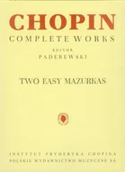 Książki o kulturze i sztuce - Chopin. Complete works. Two easy Mazurkas - miniaturka - grafika 1