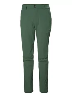 Spodnie sportowe damskie - Helly Hansen Spodnie softshellowe "Brona" w kolorze zielonym - grafika 1