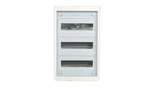 Legrand Rozdzielnica natynkowa Nedbox 3 x 12 IP40, drzwi transparentne - Rozdzielnie elektryczne - miniaturka - grafika 1