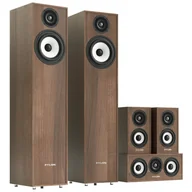 Głośniki i kolumny - Pylon Audio Pearl 20 system 5.0 – Zestaw kolumn kina domowego Orzech - miniaturka - grafika 1