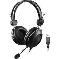 Słuchawki - A4Tech HU-35 Czarne - miniaturka - grafika 1