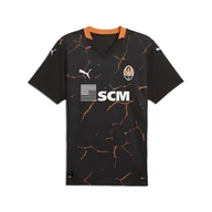 Koszulki sportowe męskie - Męska koszulka wyjazdowa FC Shakhtar Donetsk 24/25 PUMA Black Rickie Orange - miniaturka - grafika 1