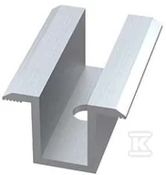 Akcesoria do kolektorów i fotowoltaiki - Klema środkowa (K-05) - miniaturka - grafika 1