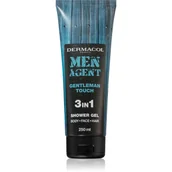 Żele pod prysznic dla mężczyzn - Dermacol Men Agent Gentleman Touch 3in1 żel pod prysznic 250 ml dla mężczyzn - miniaturka - grafika 1