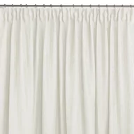 Zasłony - Zasłona MILANA kolor kremowy styl klasyczny taśma smok transparentna 5 cm szenila 140x175 homede - CURT/HOM/MILANA/CHENILLE/PLEA - miniaturka - grafika 1