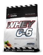 Odżywki białkowe - Hi-Tec Whey C-6 2250g Zip C6 - miniaturka - grafika 1