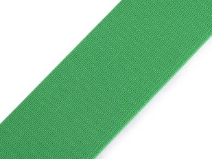 Guma płaska kolor 50 mm (1 mb) 4859 Zielona - Zabawki kreatywne - miniaturka - grafika 1