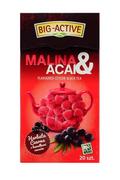 Herbata - Big-Active Big-Active Malina & Acai Herbata czarna z kawałkami owoców 40 g (20 torebek) - miniaturka - grafika 1