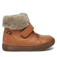 Buty dla dziewczynek - Trzewiki Froddo Basco Tex G2110144 S Brązowy - miniaturka - grafika 1