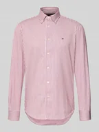 Koszule męskie - Koszula casualowa w kroju regular fit z Mieszanka bawełny - miniaturka - grafika 1