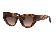 Okulary przeciwsłoneczne - Just Cavalli Okulary przeciwsłoneczne Roberto Cavalli Damskie, Shiny Vintage Havana, 51/21/140 - miniaturka - grafika 1