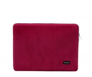 Bombata Velvet Sleeve 15-16" burgundowy E00872-30 - Torby na laptopy - miniaturka - grafika 1