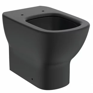 Ideal Standard Tesi Toaleta WC kompaktowa 55,5x36,5 cm AquaBlade czarny mat T0077V3 - Kompakty WC - miniaturka - grafika 1