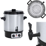 Inne urządzenia gastronomiczne - Royal Catering Podgrzewacz do wina - 27l - kranik - stal nierdzewna RCMW-27S RCMW-27S - miniaturka - grafika 1