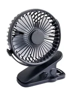 Wentylatory - BLOW WENTYLATOR BIURKOWY Z KLIPSEM 10CM USB AKUMUL - miniaturka - grafika 1