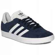 Półbuty damskie - Adidas Gazelle Sneakersy Conavy White BB5478 granatowe r.40 - miniaturka - grafika 1
