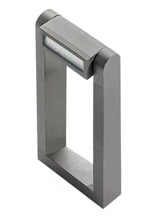 AZZARDO Stojąca LAMPA zewnętrzna FRAME 70 A-700-BGR prostokątna OPRAWA ogrodowa LED 8W ramka outdoor IP54 jasnoszara A-700-BGR - Lampy ogrodowe - miniaturka - grafika 1