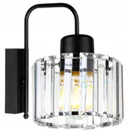 Lampy ścienne - Nowoczesna Szklana Lampa Ścienna Kinkiet Led - miniaturka - grafika 1