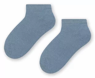 SKARPETY STEVEN 004 UNISEX GŁADKIE (kolor żółty jasny, rozmiar 26-28) - Skarpetki damskie - miniaturka - grafika 3