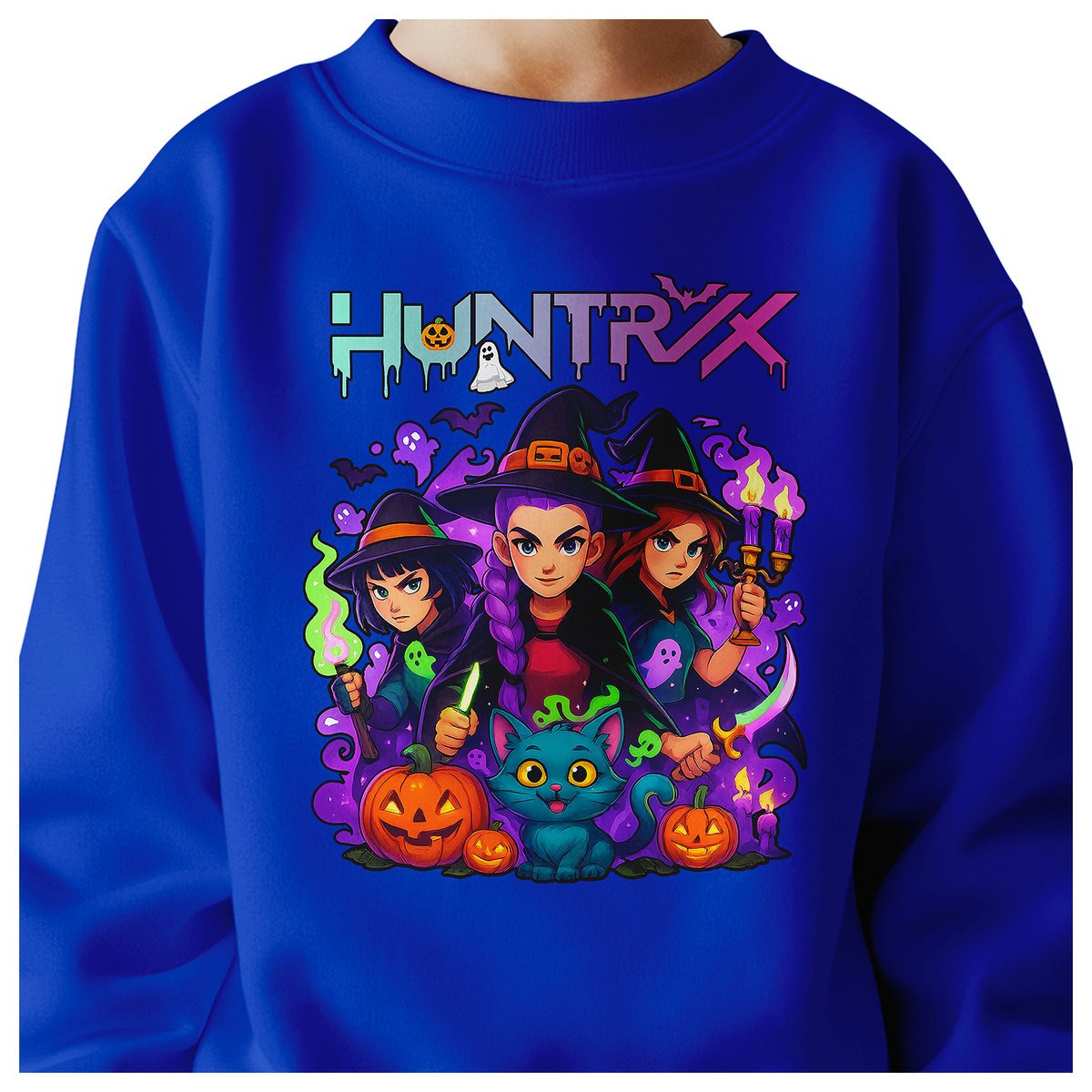 BLUZA DZIECIĘCA HUNTRIX HALLOWEEN 122-128 BAWEŁNIANA JAKOŚĆ