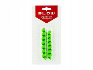 Blow Organizer do przewodów Blow - elastyczna sprężyna zielona - 2szt. PRO-16929 - Podzespoły elektroniczne - miniaturka - grafika 1