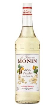 Monin Syrop 1000 ml Biała Czekolada Szkło White Chocolate 1L