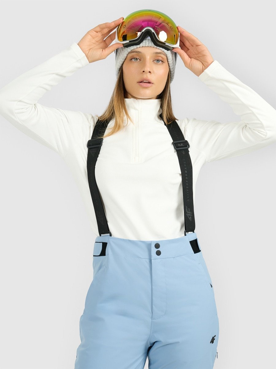 Bielizna termiczna polarowa (góra) damska 4F 4FRAW25UFLEF080-11S Biały XL