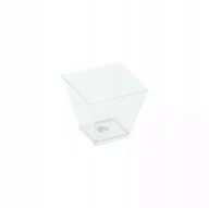 Pojemniki kuchenne - Pojemniki na monoporcje deserki przezroczyste pucharki PLA 60 ml 50 szt. - miniaturka - grafika 1
