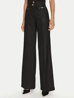 Spodnie damskie - Marciano Guess Spodnie palazzo Magda 4BGB07 7183A Czarny Relaxed Fit - miniaturka - grafika 1