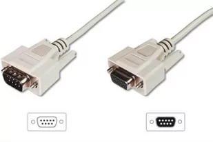 Assmann D-Sub RS2325 m beżowy AK-610203-050-E - Kable komputerowe i do monitorów - miniaturka - grafika 1