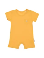 Kombinezony dla dzieci - Chłopięcy rampers pomarańczowy Nicol r.62 - miniaturka - grafika 1
