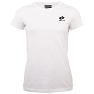 Koszulki i topy damskie - Lotto 1124012 Damska koszulka, Slim Fit Damska koszulka Bright White S - miniaturka - grafika 1