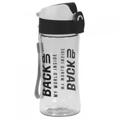 Bidony dla dzieci - Bidon 400 ml Back Up czarny Derform - miniaturka - grafika 1