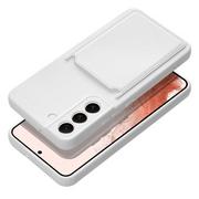 Etui i futerały do telefonów - OEM Futerał Card Case do Samsung S23 biały - miniaturka - grafika 1