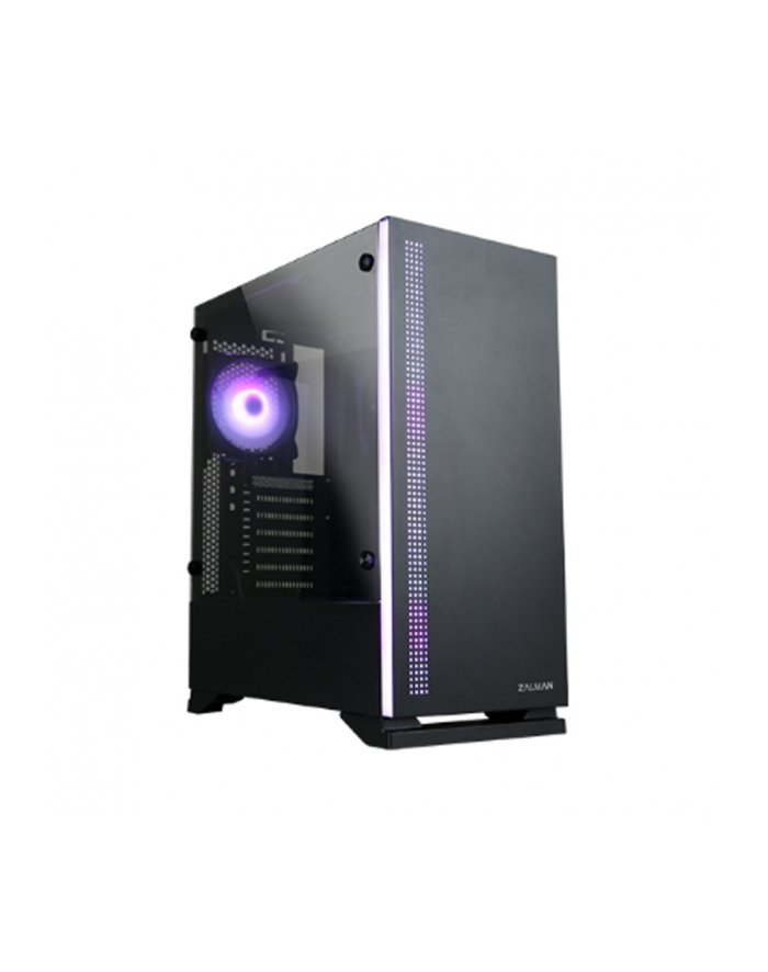 ZALMAN S5_case_black Zalman S5 Black ATX Mid Tower PC Case
